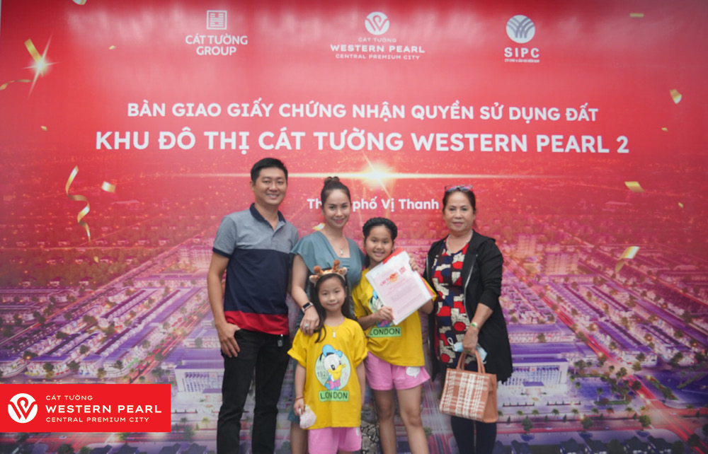 bàn giao cho khách hàng Cát Tường Western Pearl 2